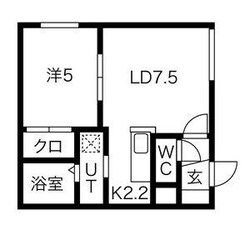 アヴァンセ本通南の物件間取画像